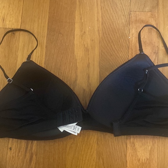 On Gossamer Next to Nothing Micro Wireless Black Bra, 34B, Style G7190 Nordstrom - Picture 8 of 11